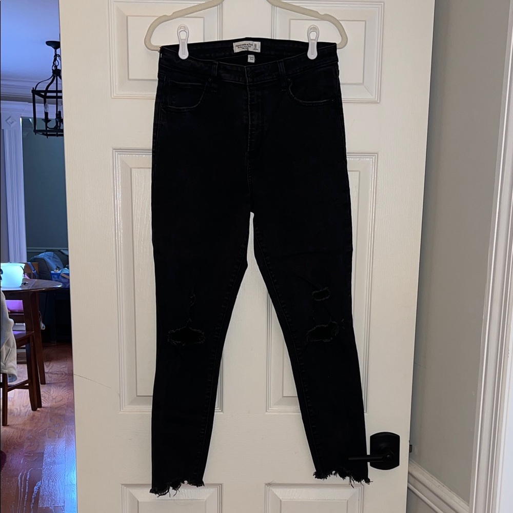 Abercrombie & Fitch Black Skinny Jeans